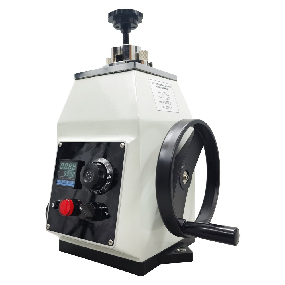 110V Metallographic Specimen Mounting Press Setting Machine 45mm Metal Sample