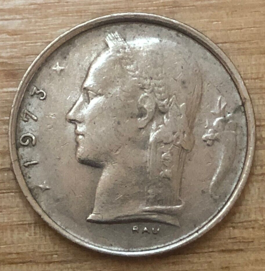 1973 1 Franc Coin 💥BELGIUM 💥