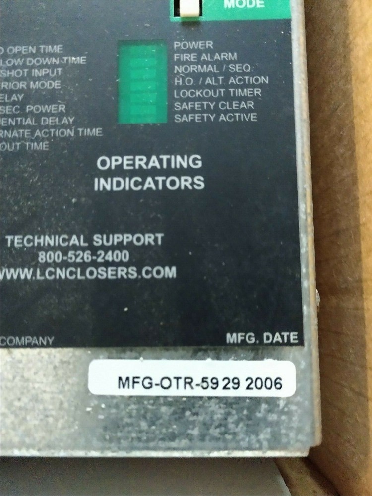 LCN AUTO EQUALIZER CONTROL BOX - NEVER USED, DATE MAY BE DIFFERENT THAN SHOWN