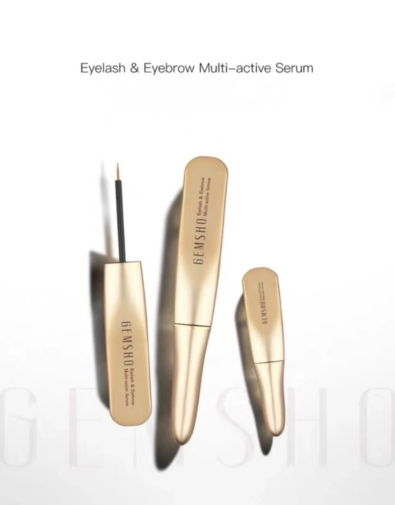 GEMSHO Eyelash & Eyebrow Multi Active Serum 3+1 ml