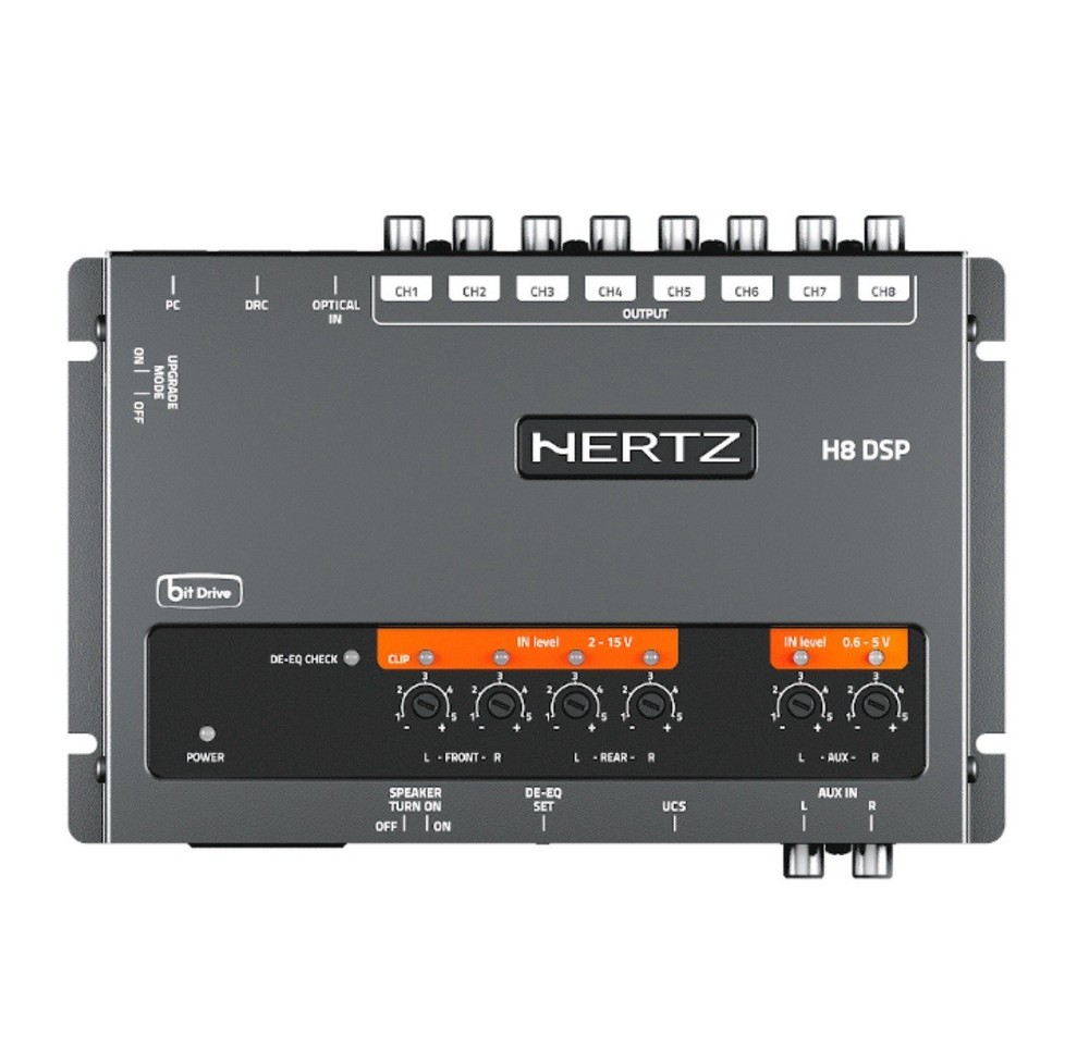 Hertz H8 DSP Car Audio Digital Interface Processor H8DSP