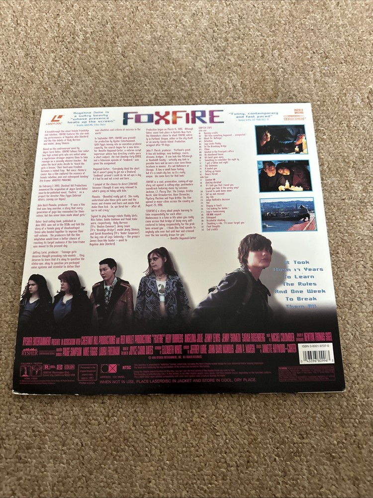 Foxfire Laserdisc