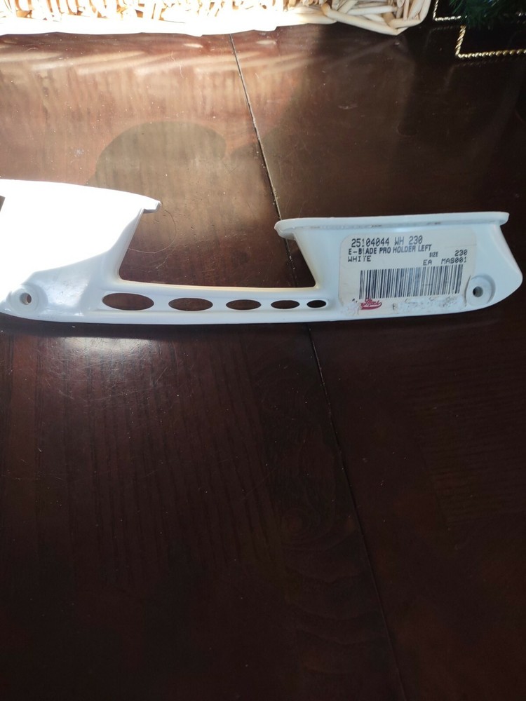 RBK Pro E Ice Skate Left Size 5 EU 230 White