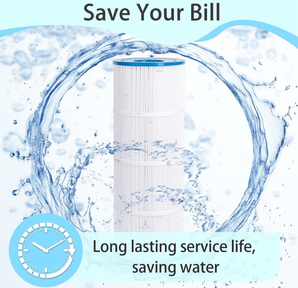 4-Pack C3030 Pool Filter Cartridges Replacement for Hayward Swim Clear C580E