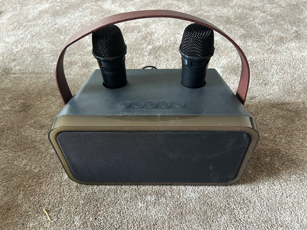Onn. Portable Bluetooth Karaoke Speaker with Wireless Microphone - 100130735