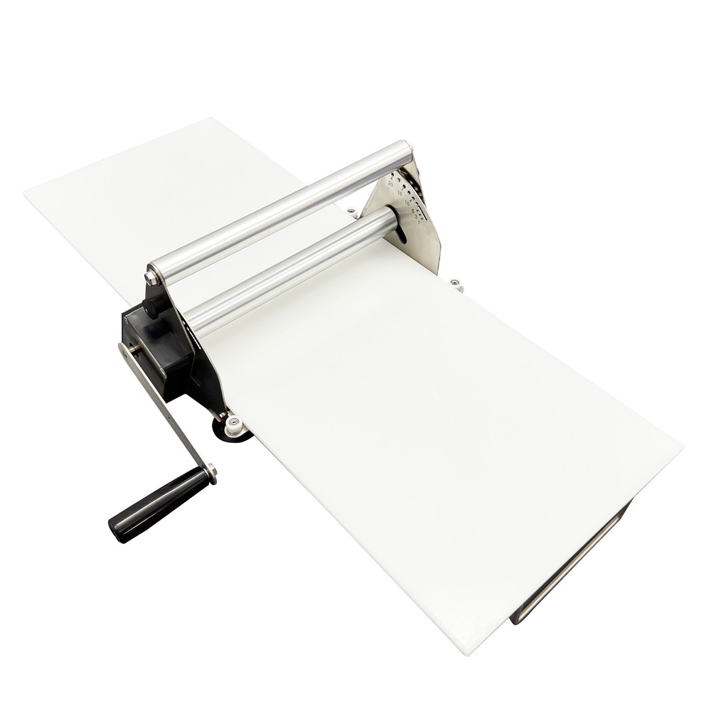 Manual Puff Pastry Sheeter Portable Tabletop Dough Roller Home Baking Tool 12"
