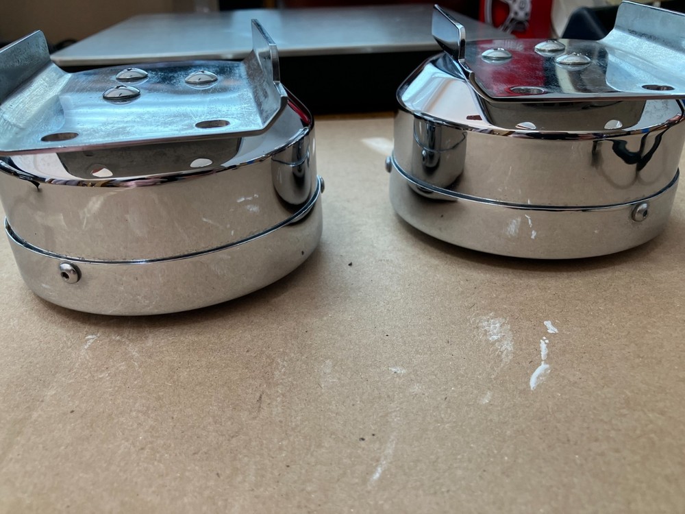 harley-davidson softail touring chrome JM handlebar speakers