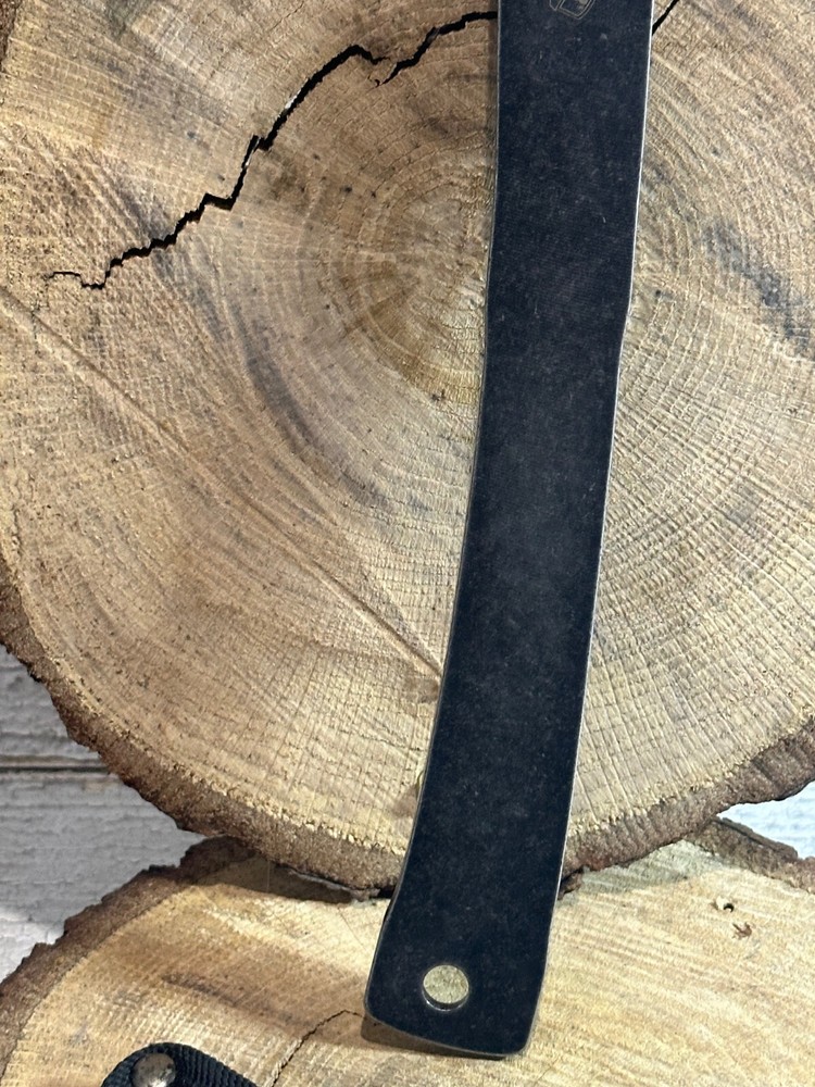 Master USA Stonewashed One Hand Throwing Axe 11" w/ Nylon Sheath