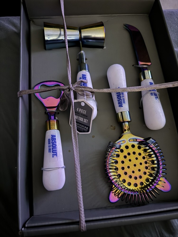 Absolut Vodka Bar Tool Set Pride