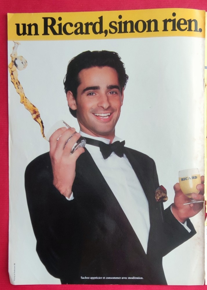 Press advertisement: RICARD 1986