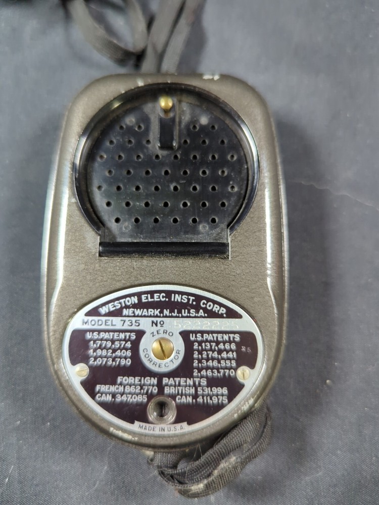 Weston Master II Model 735 Universal Exposure Meter - Photo Light Meter