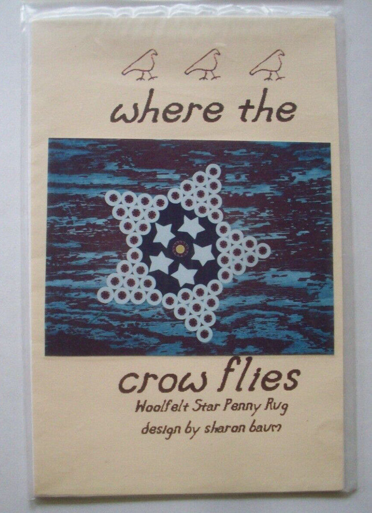 Star penny rug quilt pattern *A7