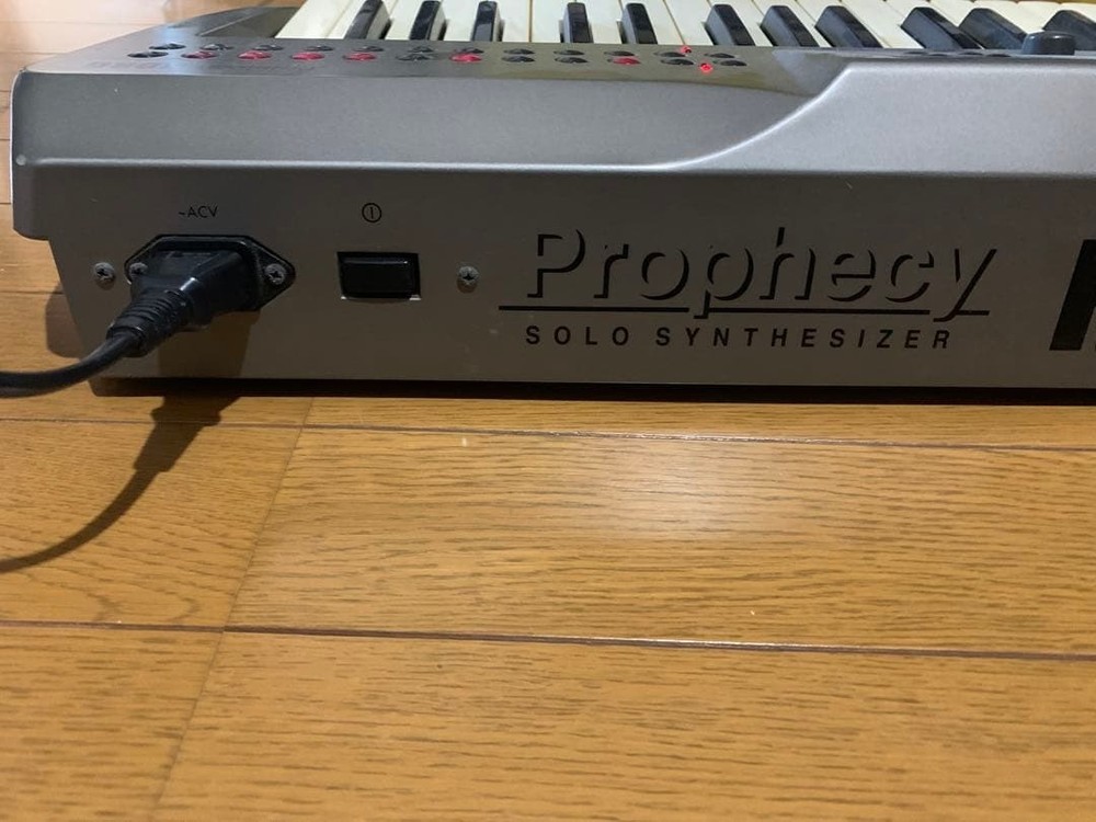 Korg Prophecy physical modeling synth keyboard Test Completed
