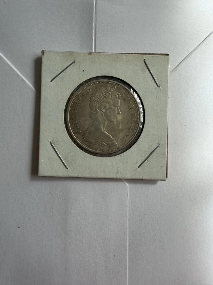 1966 - Canada - silver 50 cent coin - Canadian half dollar