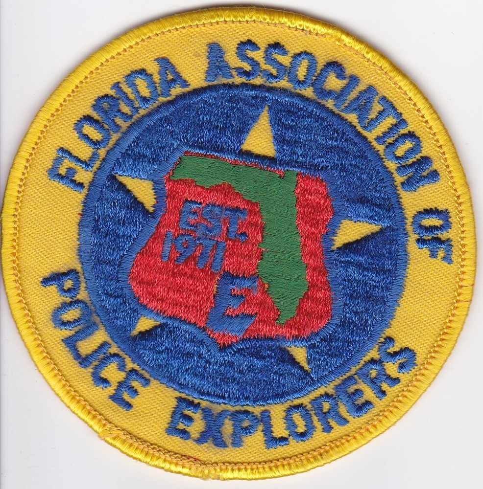FLORIDA ASSOCIATION OF POLICE EXPLORERS PATCH