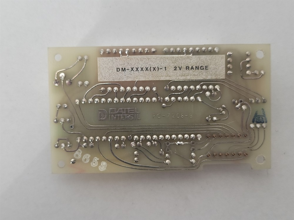 Datel Intersil DM-XXXX(X)-1 Digital Panel Meter , 2V Range , PC-7208-B