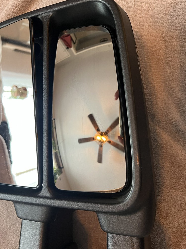 Ford Passenger Side Chrome Capped Tow Mirror