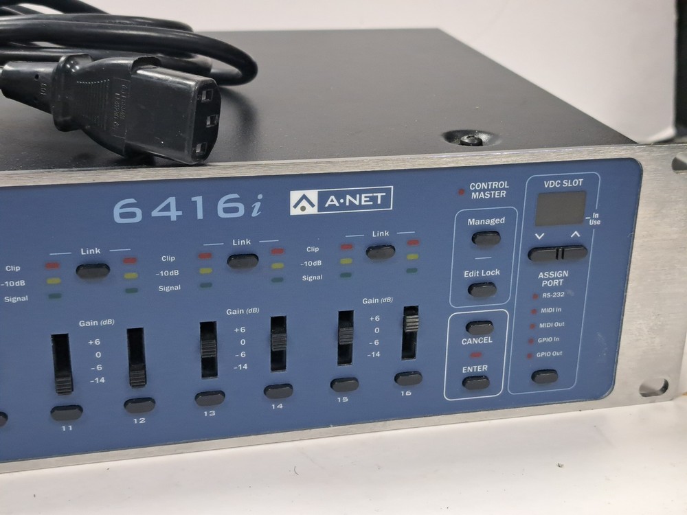 Aviom 6416i A Net Line level Input Module