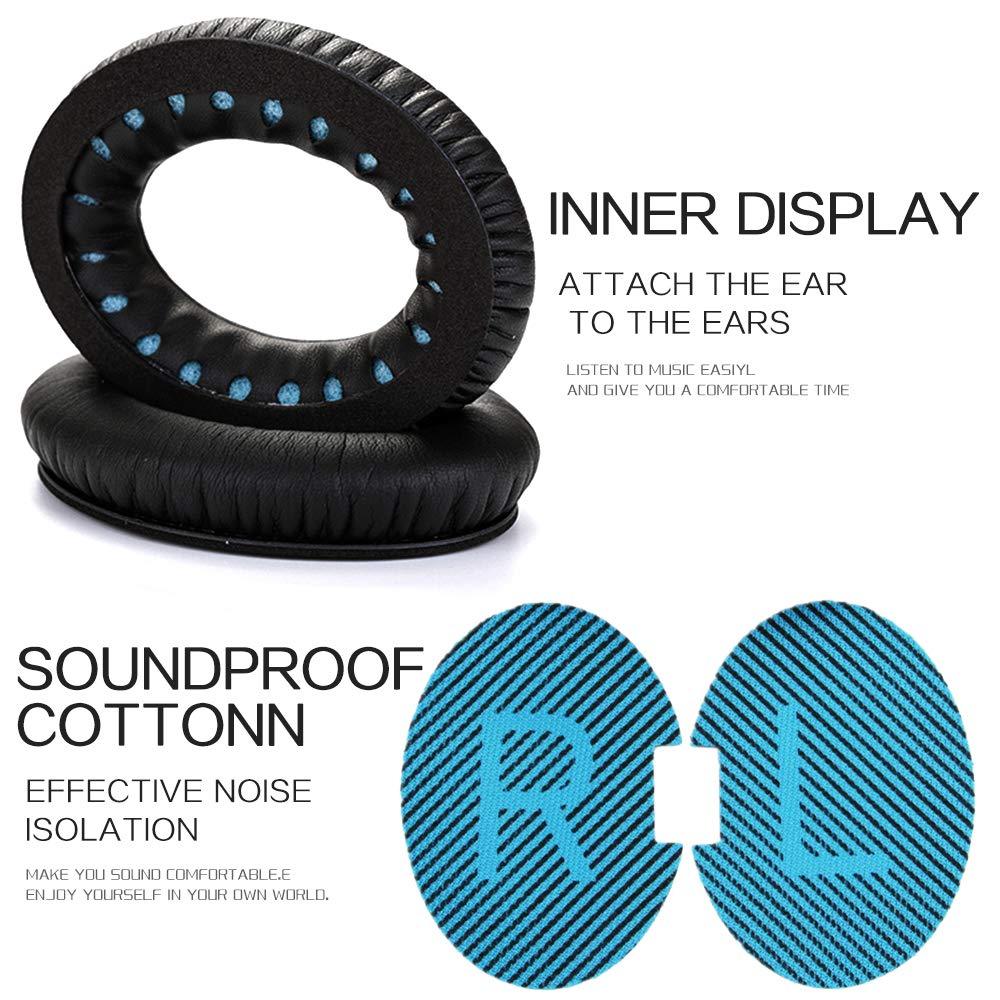 Ear Pad Cushion Replacement For Bose QC 2 Black!