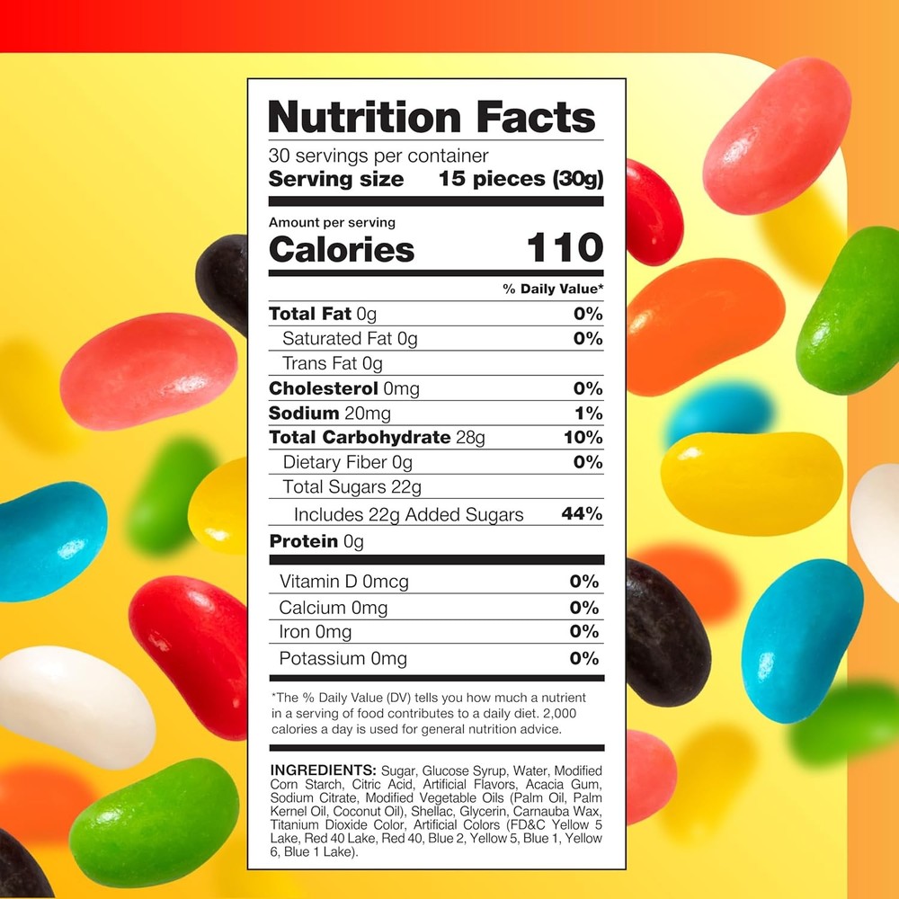 Jelly Beans - 2 Pound Pack - Easter Candy - Assorted Fruit & Licorice Flavors