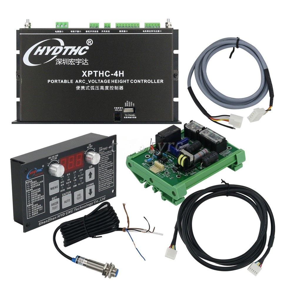 THC Plasma Torch Height Controller Kit for CNC Plasma Cutter XPTHC-4H