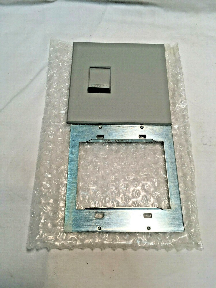 Lutron Nova Multigang Faceplate Cat # N-SE-FB-GR Grey