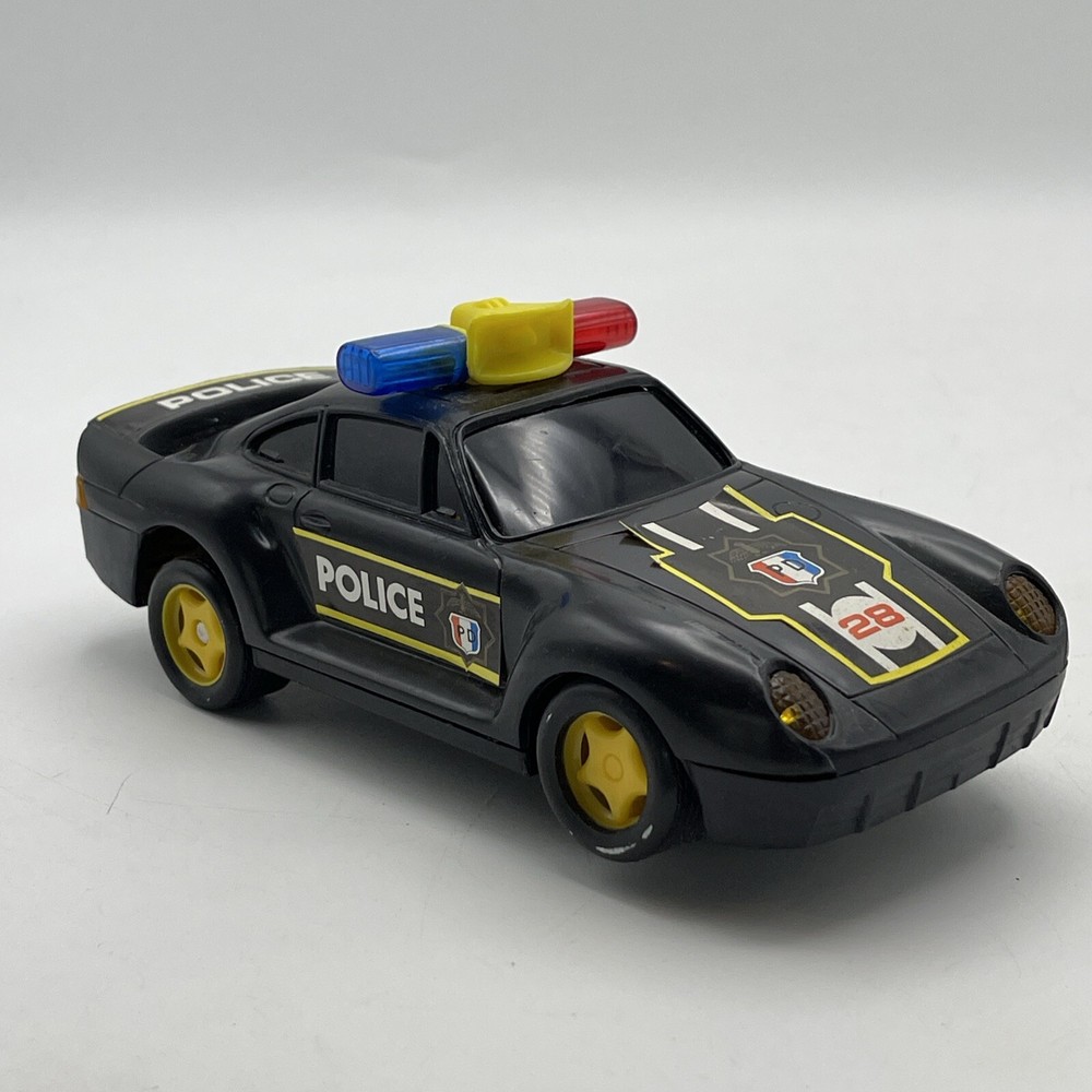 VTG PD Police Black Porsche #28 Function
