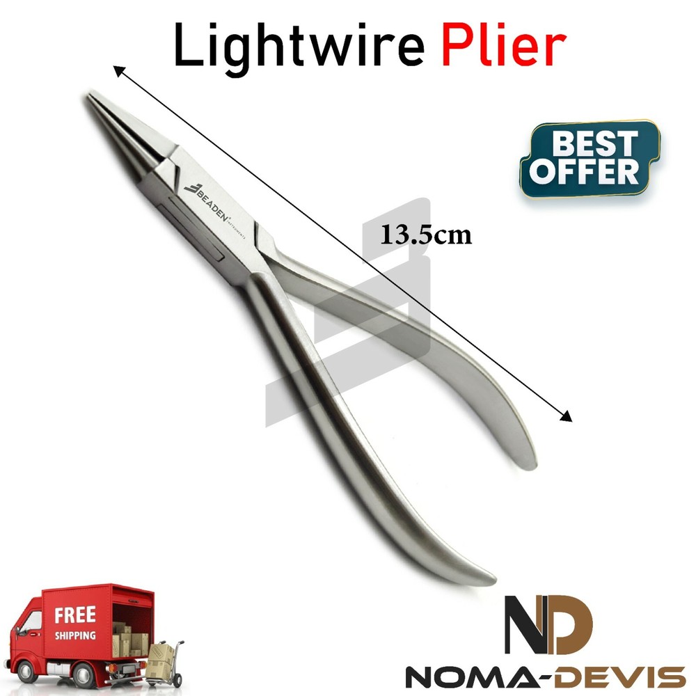 Orthodontic Dental Lightwire plier Wire Bending Loop Forming BEADEN®