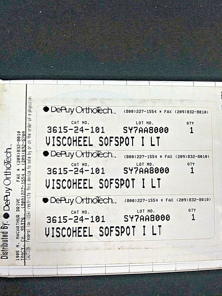 Bauerfeind Viscoheel Sofspot # 3615-24-101 Left New