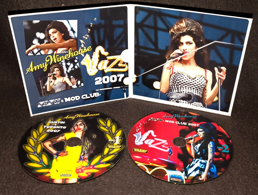 Amy Winehouse Austin & Toronto 2007 Gate Fold 2CD NEW