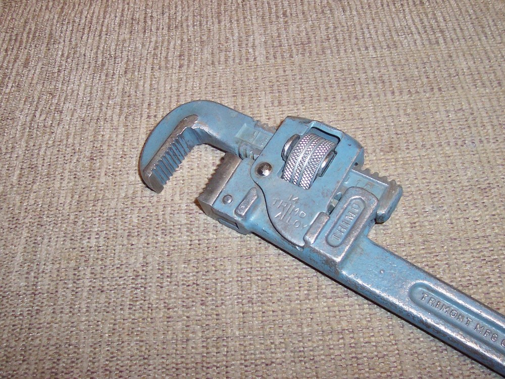 Trimo USA 14" Pipe Wrench Plumbing Pipe Fitting Workshop Tool