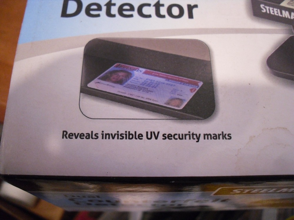 STEELMASTER DUAL Counterfeit Bill Detector