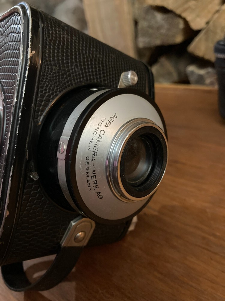 Agfa Clack Camera Werk Germany German Original Genuine Authentic Case UNTESTED