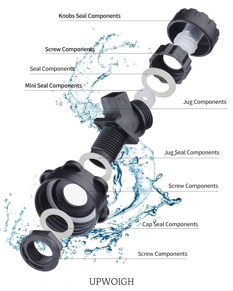 6.6 Gal Leakproof Camping Water Container