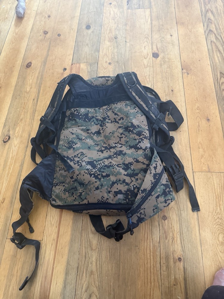 MARPAT Digital Camo Tactical Day Pack – Military-Style MOLLE Backpack
