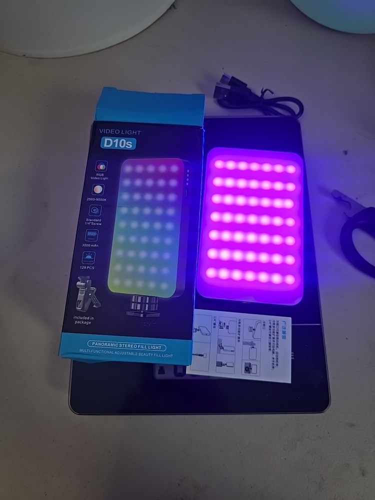 D10s Video Light Panoramoc Stereo Fill Light Multi Function  Missing Stand