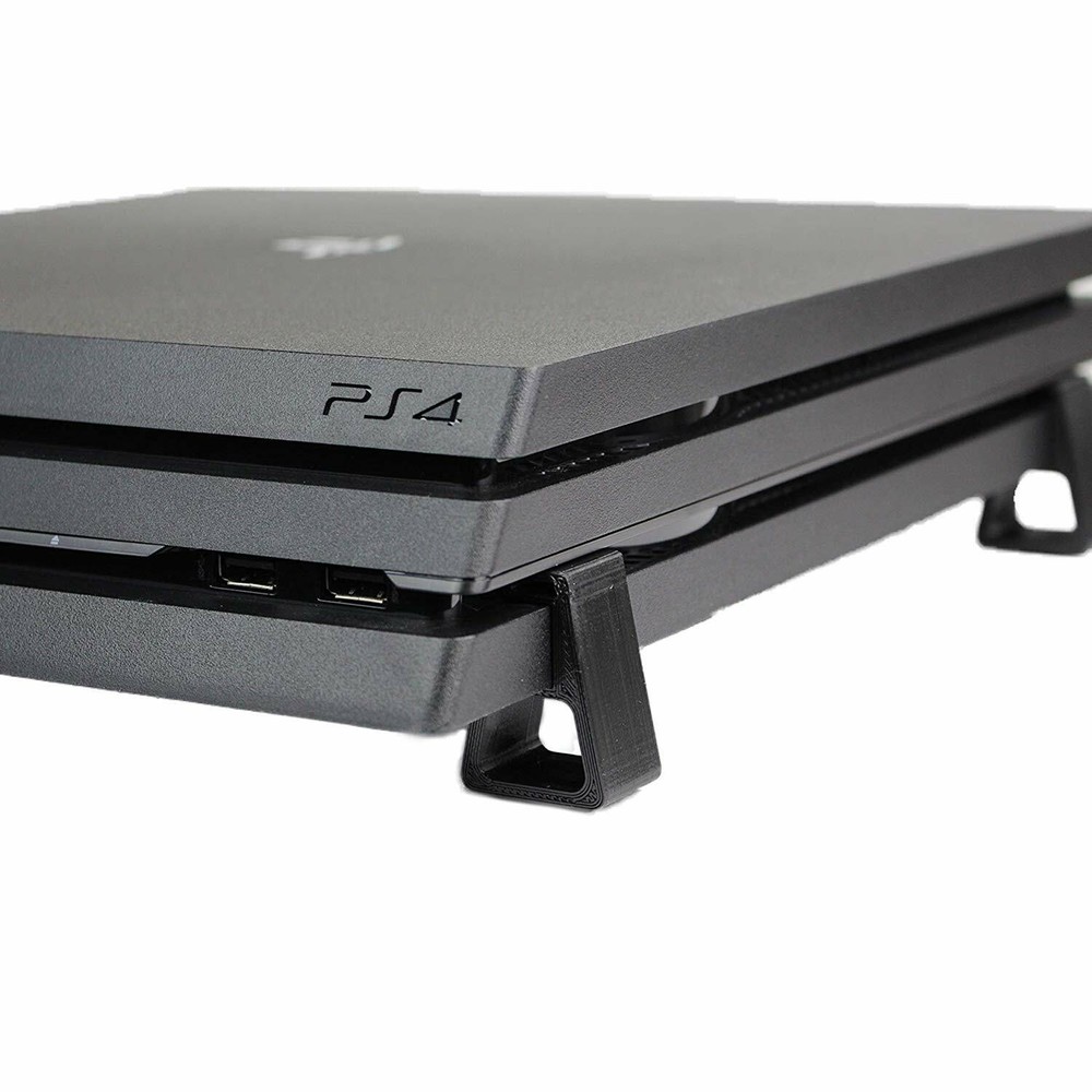 PS4 PRO Riser Low Feet - Helps Improve Cooling - 3D Printed