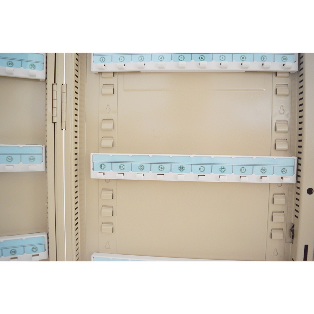 240 Hooks Lock Box Wall-Mounted Key Cabinet Key Box Storage Organization
