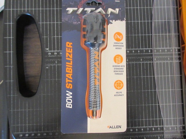 Titan Bow Stabilizer - Vibration Dampening Nodes - Helps Accuracy