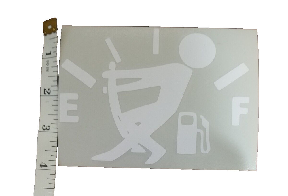 Fuel Man Vinyl Window Decal