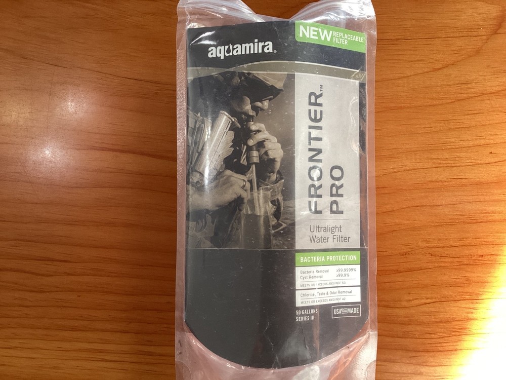 Aquamira Frontier Replacement Ultralight Filter Water