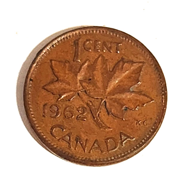 1962 canadian penny