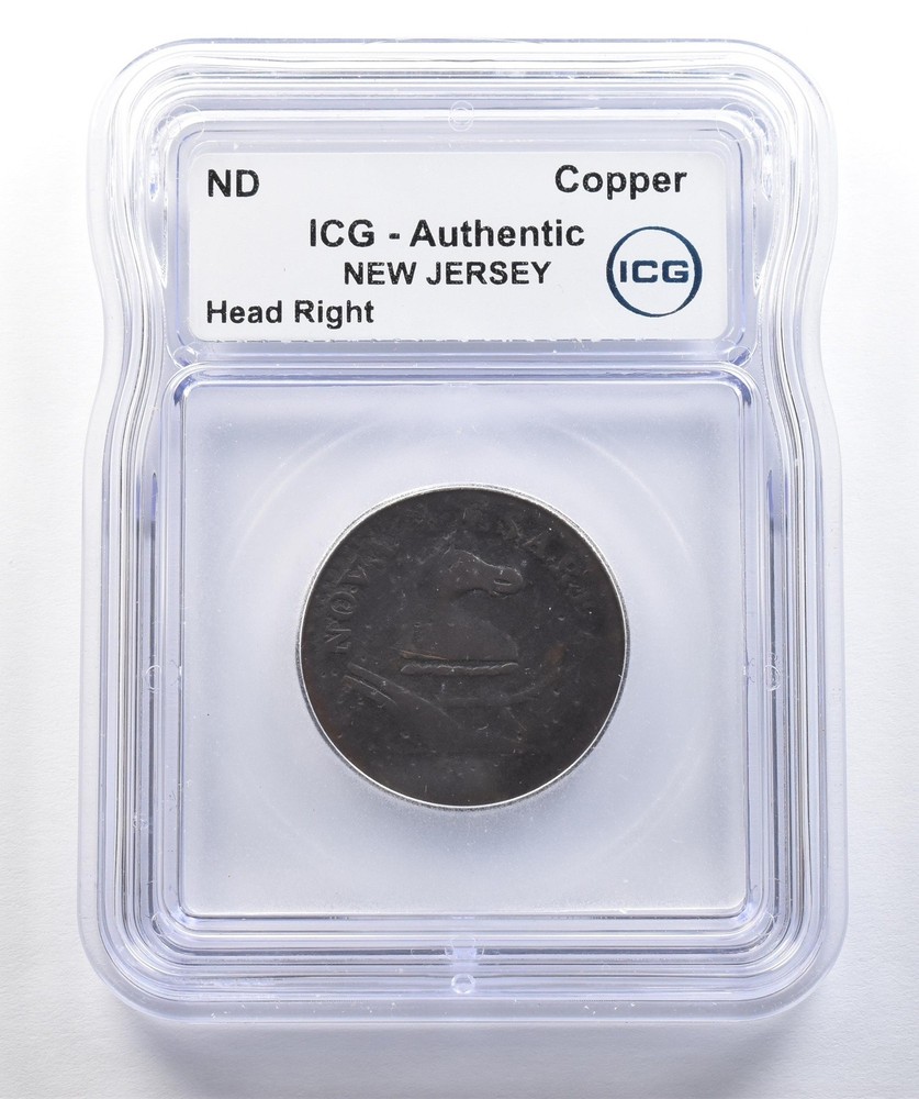 ND New Jersey Copper Head Right Authentic ICG *7785