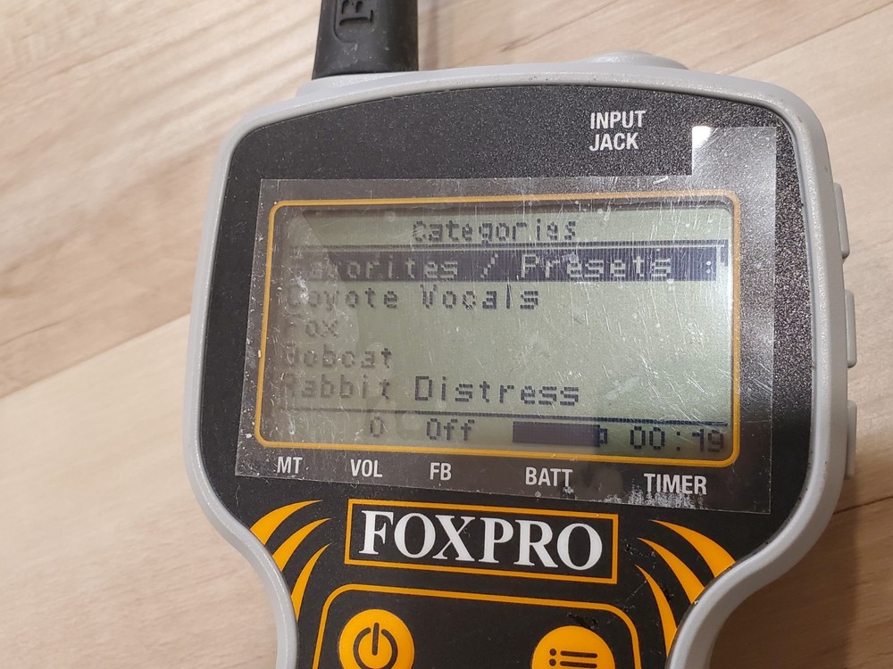 FOXPRO TX915 Digital Call Remote Transmitter - LCD Screen Coyote Fox Predtor