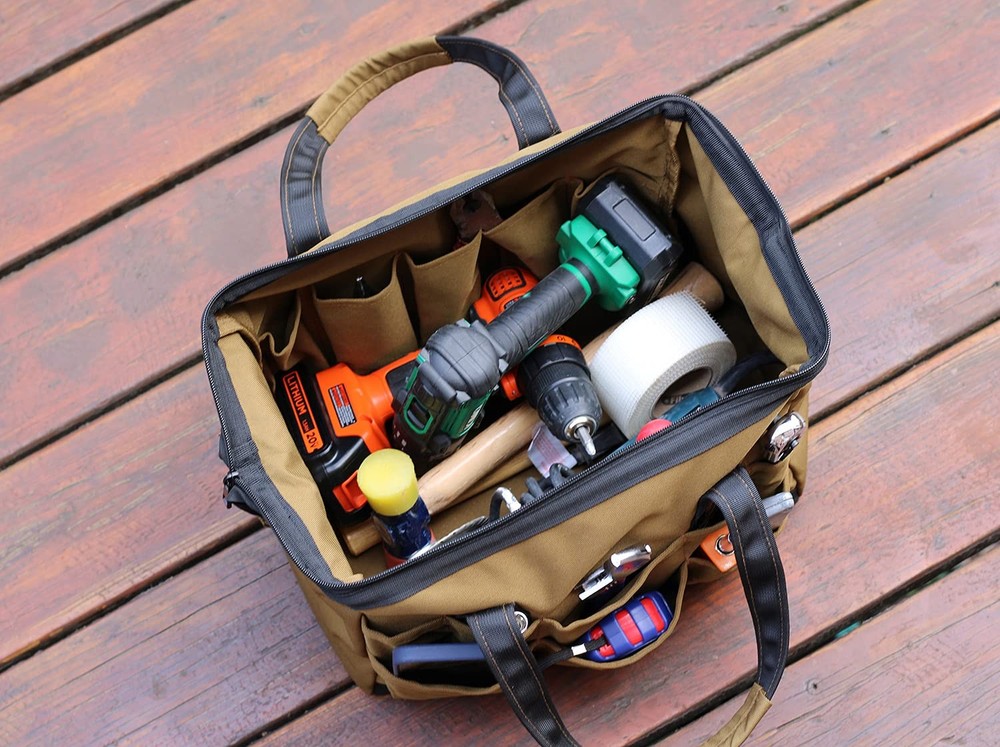 Coreflex 14" Wide-Mouth Tool Bag - Versatile for Work, Office, & Camping