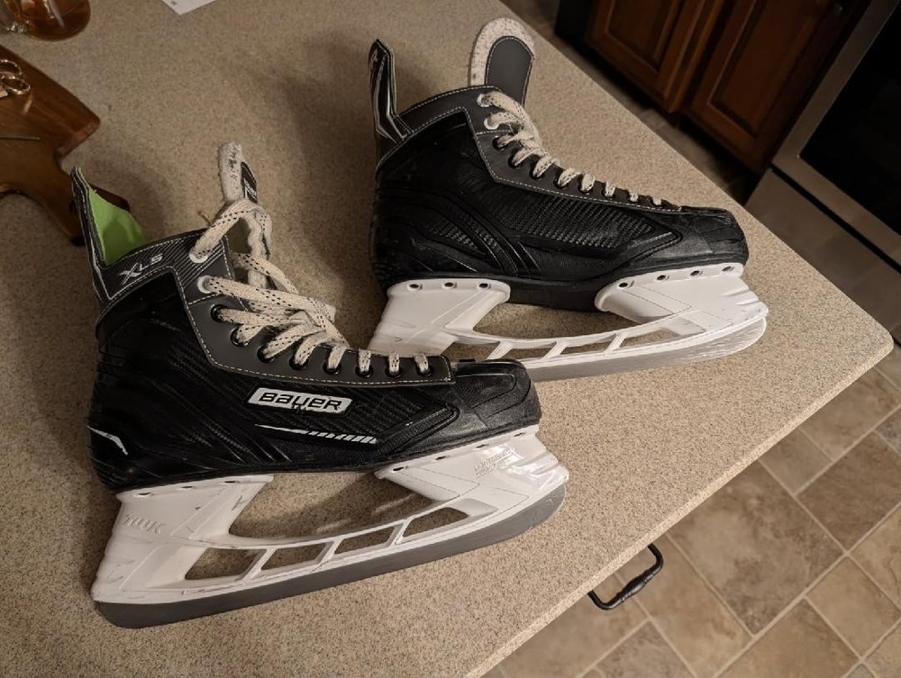 Bauer XLS Ice Hockey Skates Black White