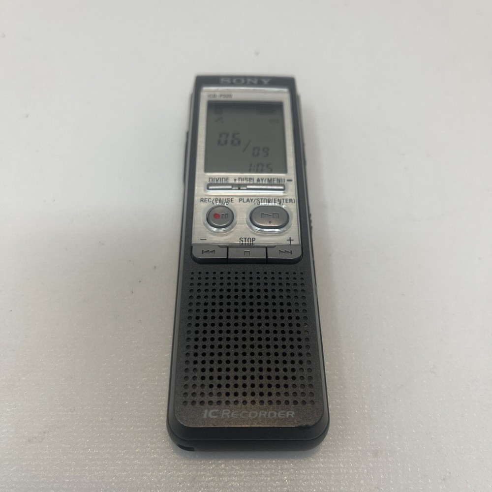 Sony ICD-P520 Handheld Digital Recorder - Tested