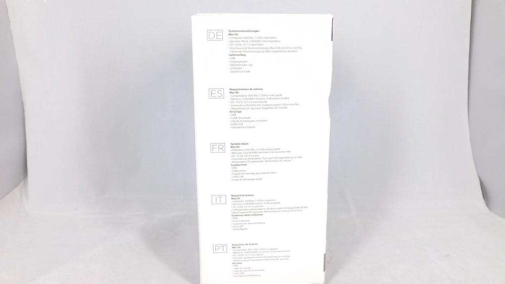 Apogee One Recording for Apple/Mac