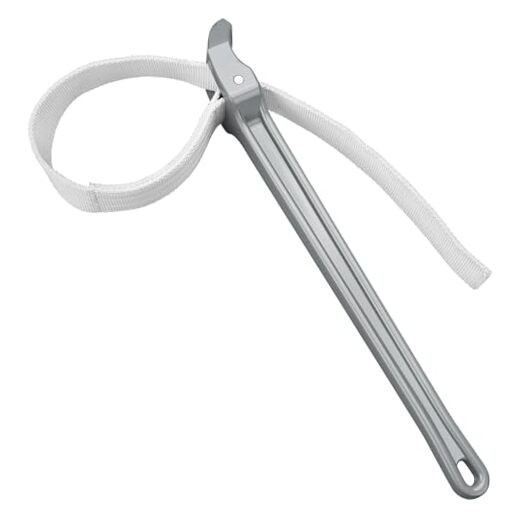Strap Wrench, 18-inch Handle Adjustable Strap Wrench, Nylon Strap Pipe Wrench