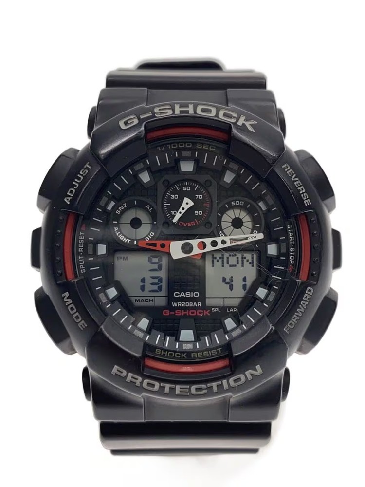 CASIO Quartz Watch G SHOCK Digital Analog BLK